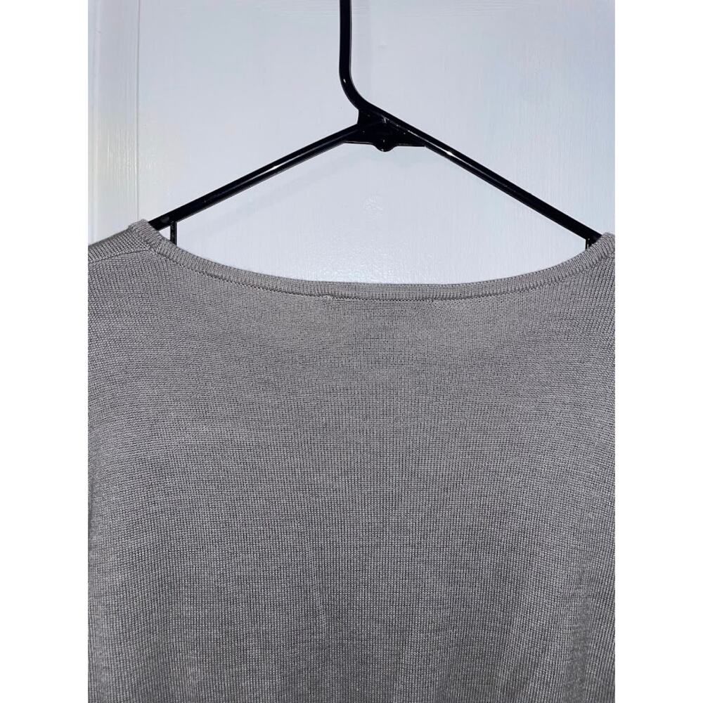 Grace Elements Beaded Sweater Flounce Sleeve Pull… - image 6